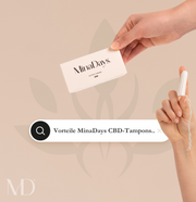 Welche Tampons sind sicher? Erkundung der Vorteile von CBD-Tampons MinaDays® GmbH
